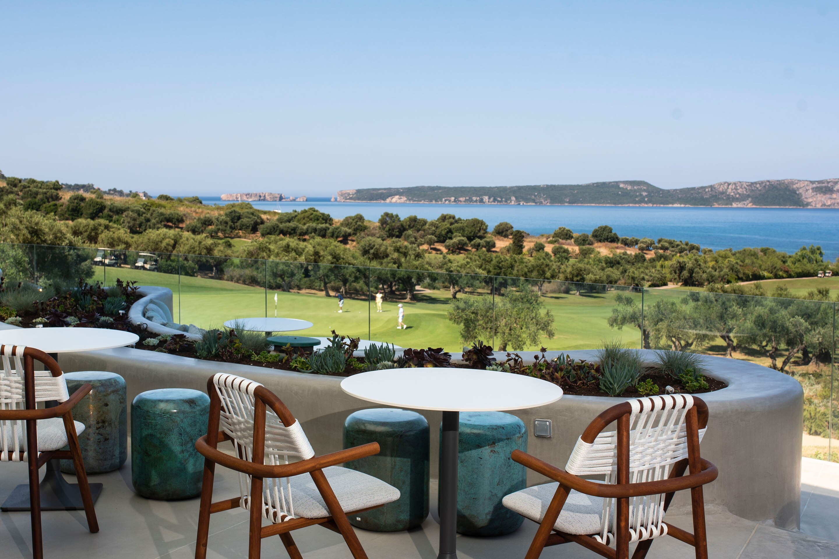sea view from the bay course clubhouse